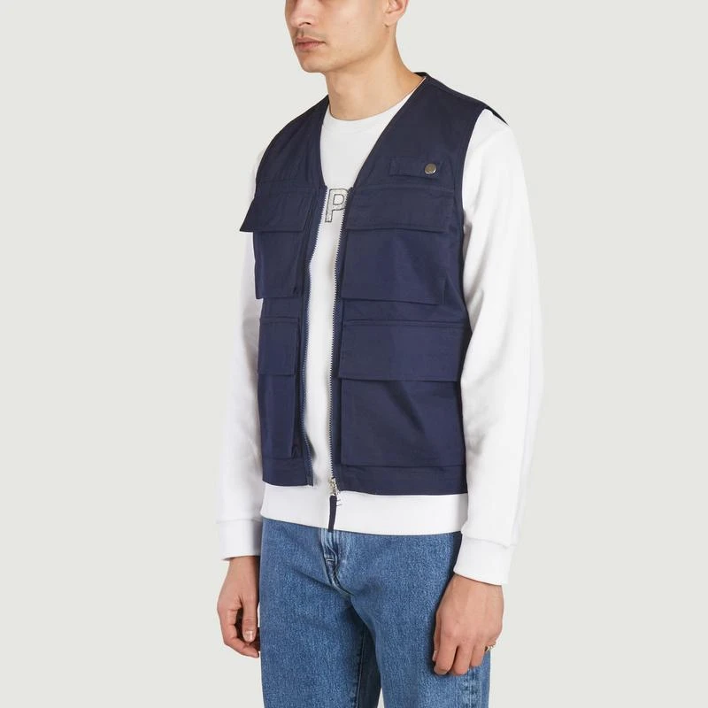 Universal Works Photographers Vest navy UNIVERSAL WORKS 2