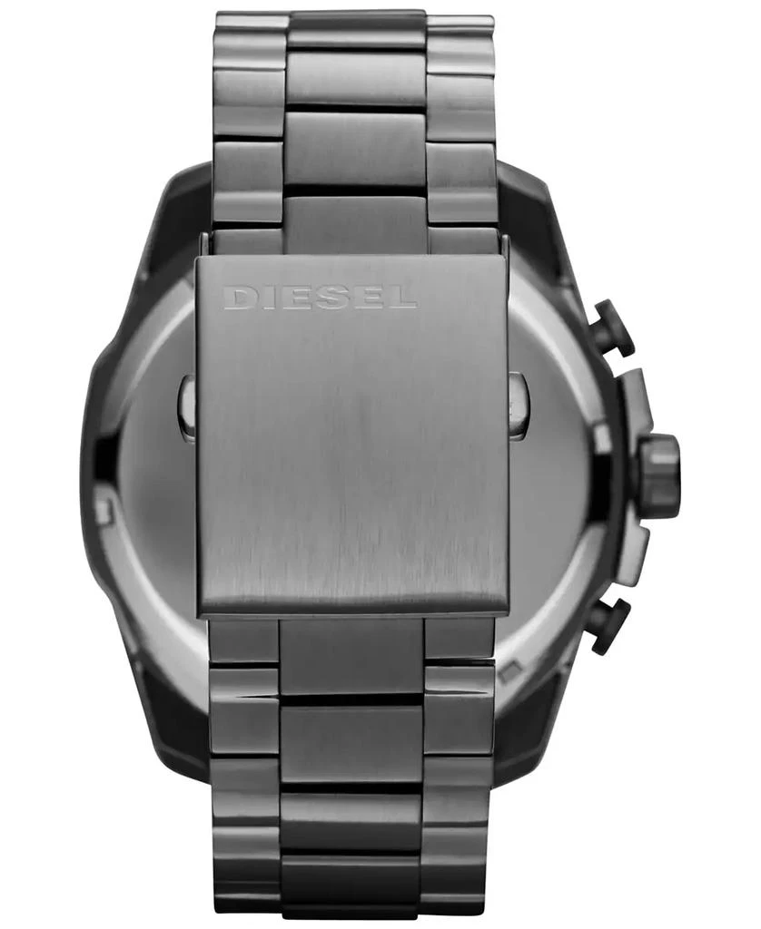 Diesel Men's Chronograph Gunmetal Ion-Plated Stainless Steel Bracelet Watch 51mm DZ4282 3