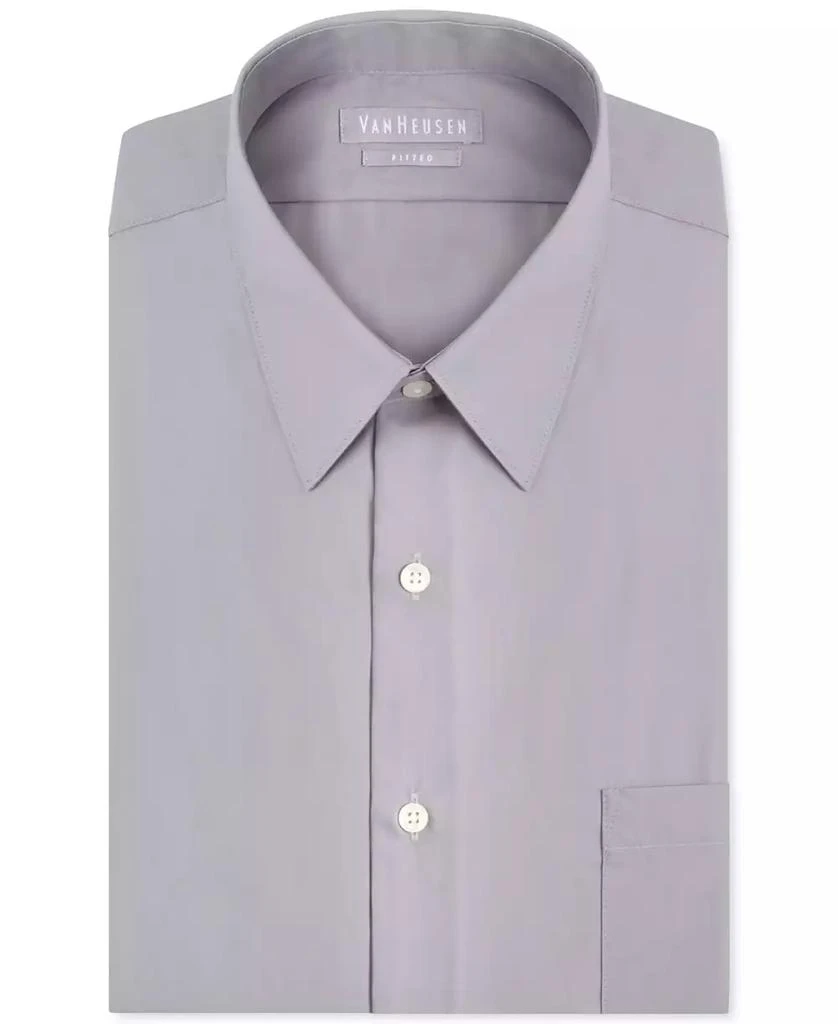 Van Heusen Men's Poplin Dress Shirt, Classic & Athletic Fit 1