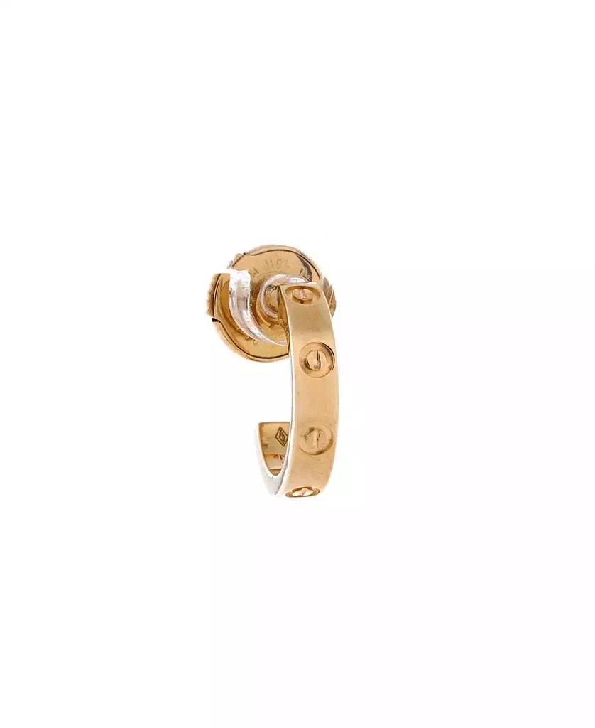 Cartier Love Hoop Earrings 3