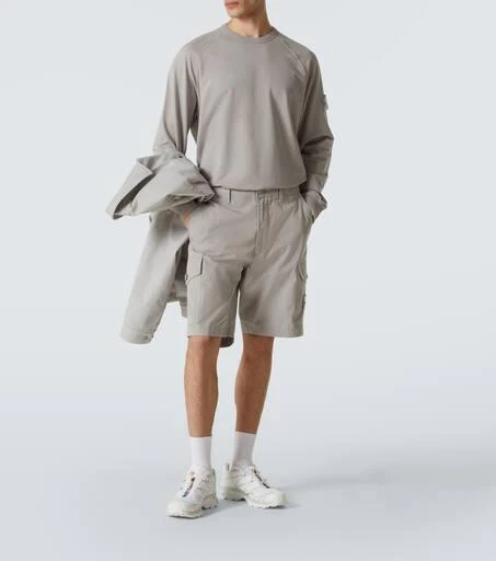 Stone Island Compass cotton-blend jersey sweatshirt 2