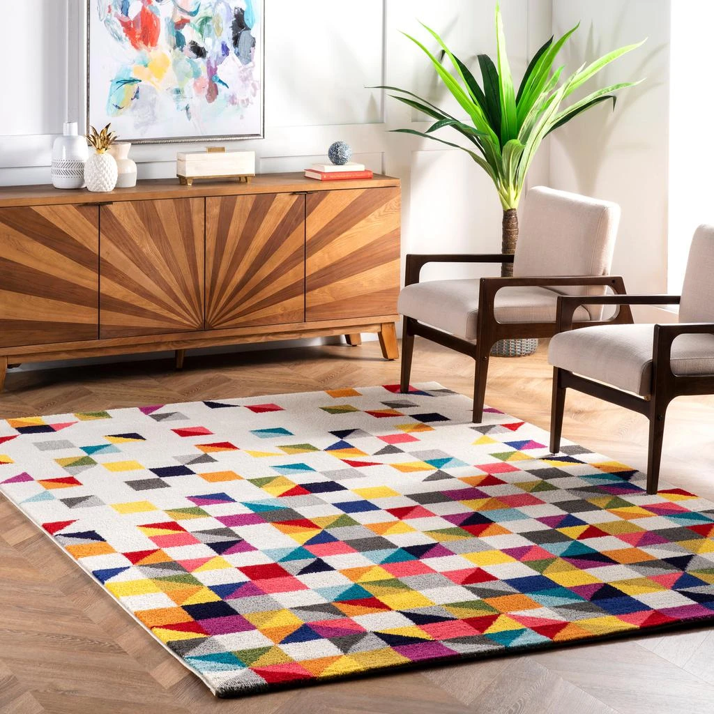 nuLOOM Takisha Triangle Area Rug 1