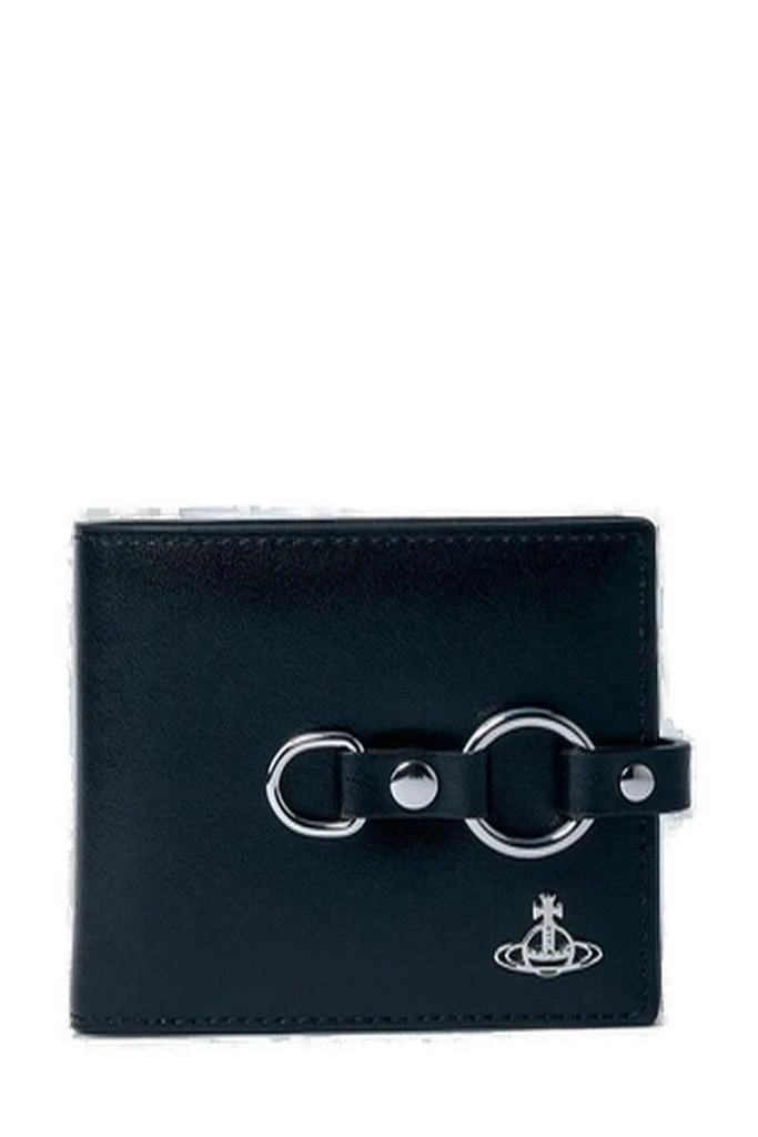 Vivienne Westwood Vivienne Westwood Bondage Logo Plaque Bi-Fold Wallet 1