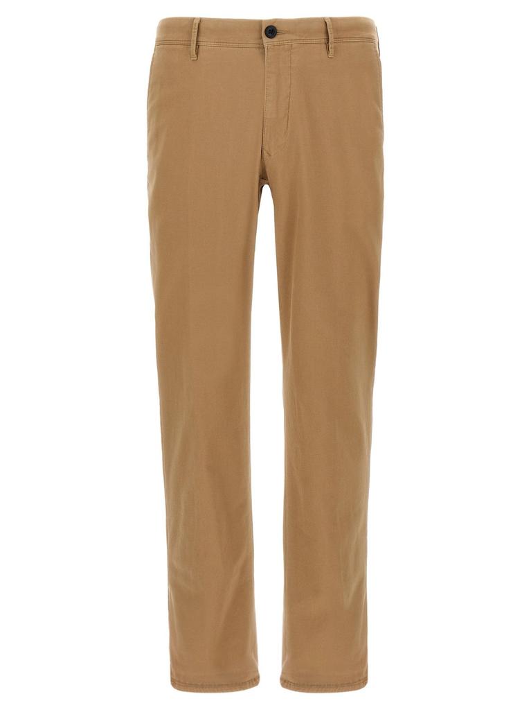 Incotex Ivory Incotex Low Rise Pants
