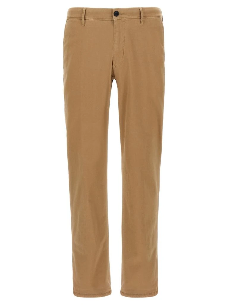 Incotex Ivory Incotex Low Rise Pants 1