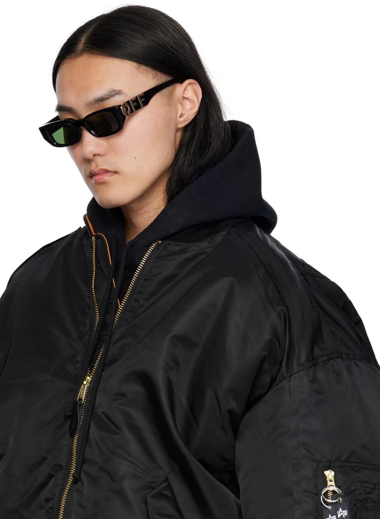 Off-White Black Fillmore Sunglasses 4