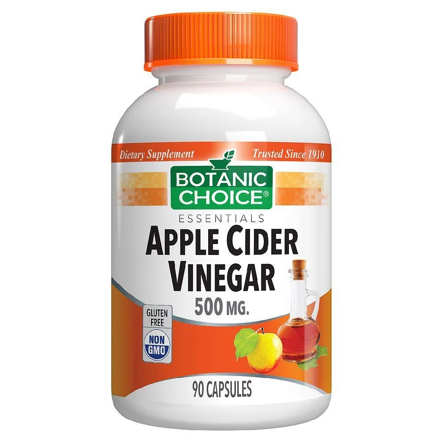 Botanic Choice Apple Cider Vinegar 500 mg Capsules 1
