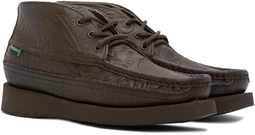 SEBAGO Brown Miwak Canoe Boots 4