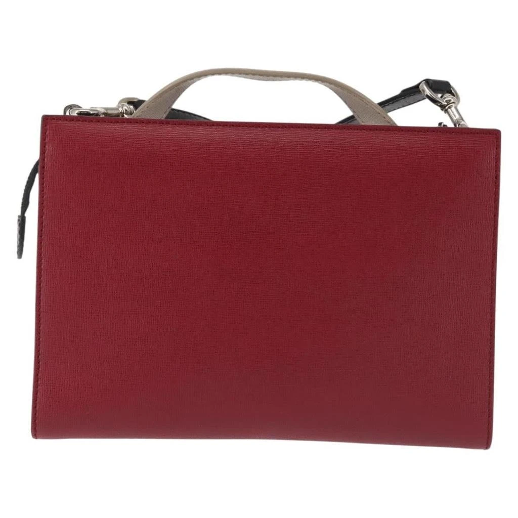 Fendi Monster Demi Jour Leather Leather Bag (Pre-Owned) 2