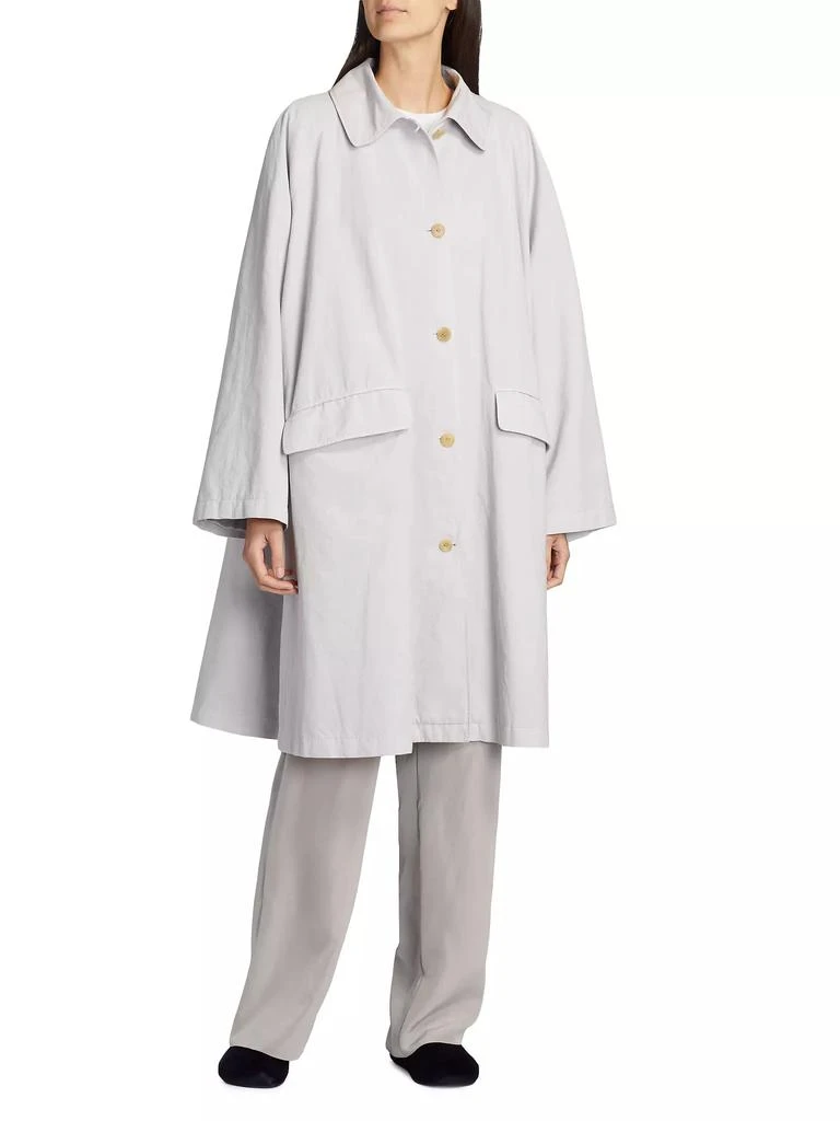 The Row Garth Cotton-Blend Coat 3