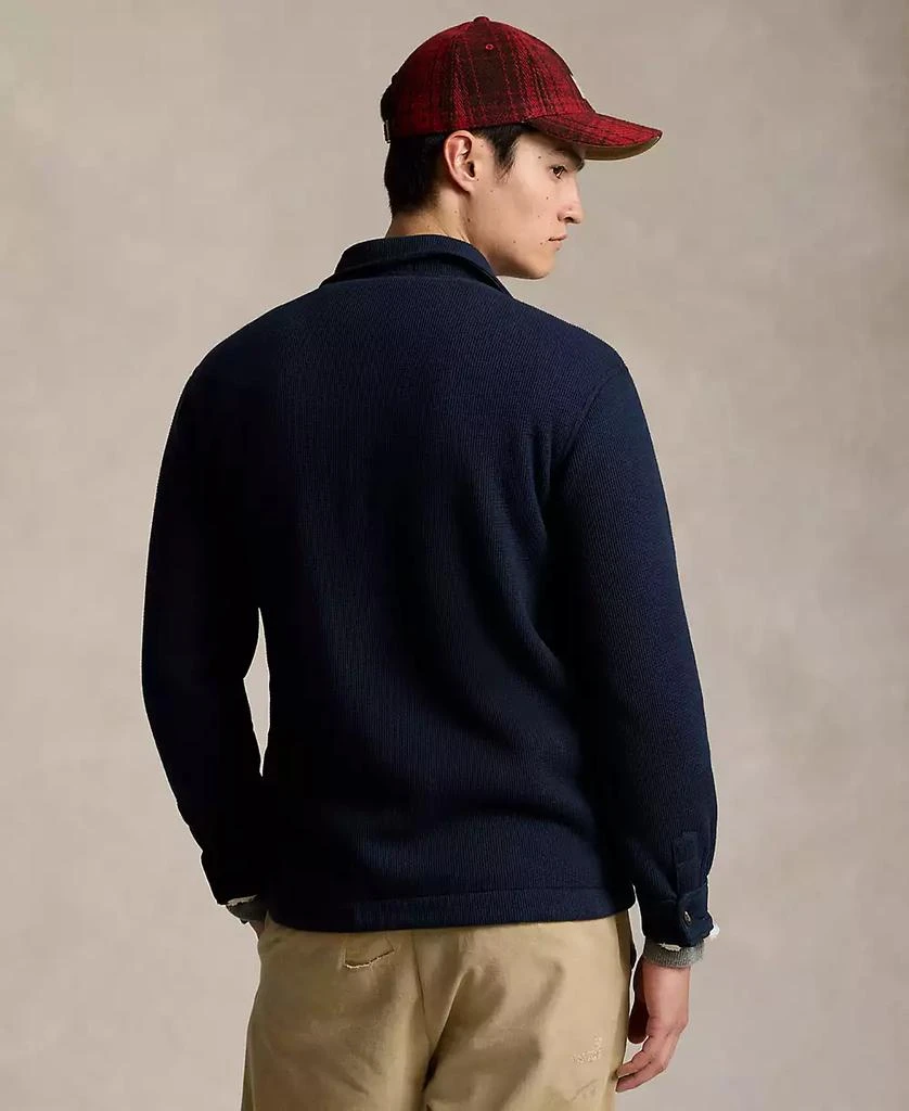 Ralph Lauren Men's Waffle-Knit Shirt Jacket 2
