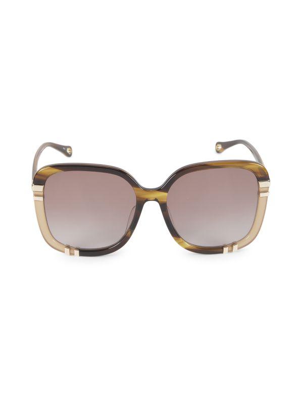 Chloé Chloé Eyewear Panthos Frame Sunglasses - Accessories