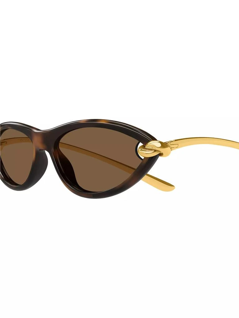 Bottega Veneta New Knot 56MM Cat-Eye Sunglasses 3