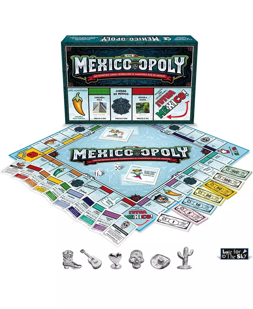 Late for the Sky Mexico-Opoly Spanish Board Game 2