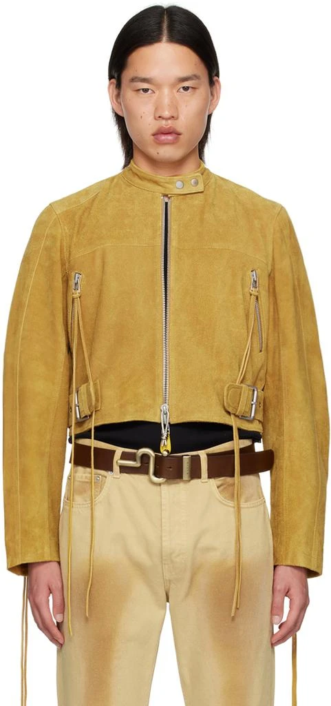 Eytys Yellow Uma Suede Jacket 1