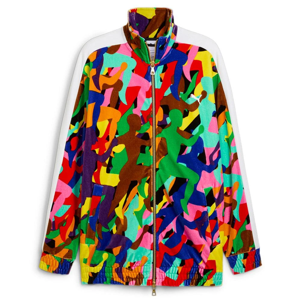 Puma T7 Oversized Velour Track Jacket 1