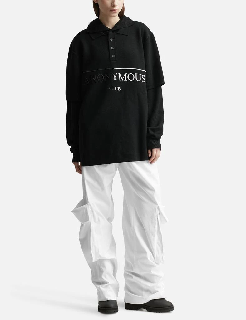 ANONYMOUS KNIT SKULLY HERITAGE POLO 4