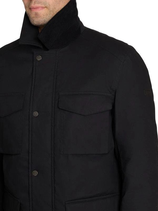 Sam Edelman Waxed Cotton Cargo Field Jacket 3