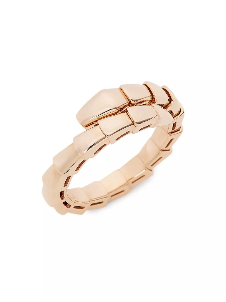 BVLGARI Serpenti Viper 18K Rose Gold Wrap Ring 1