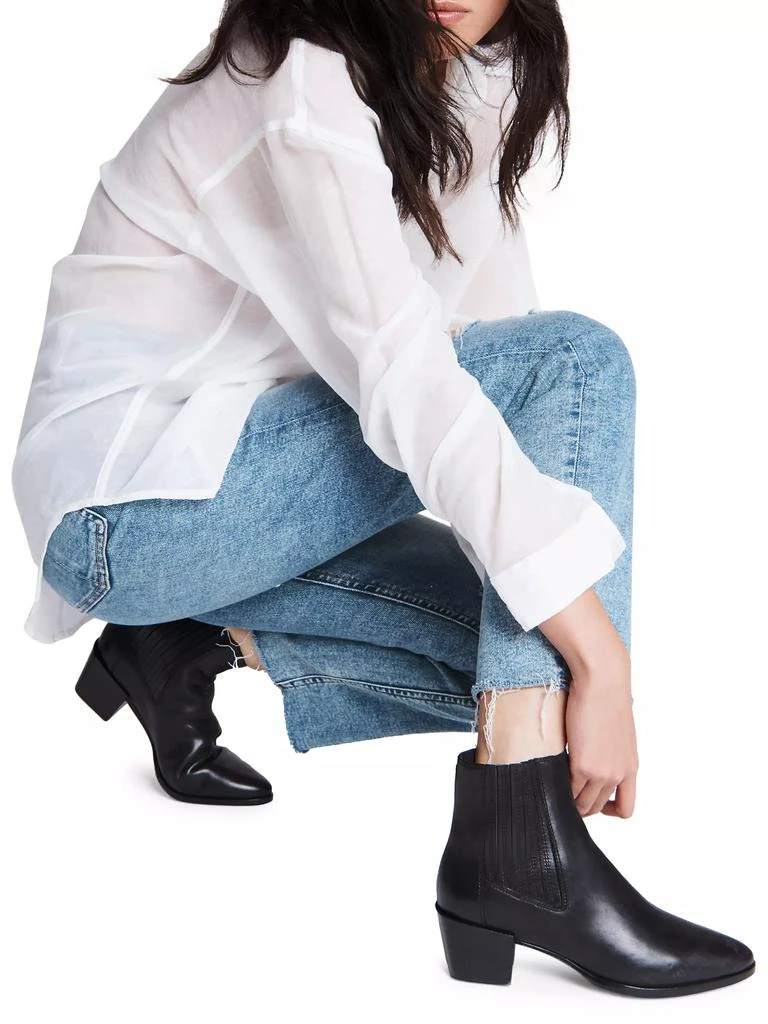 Rag & Bone Rover Leather Ankle Boots 7