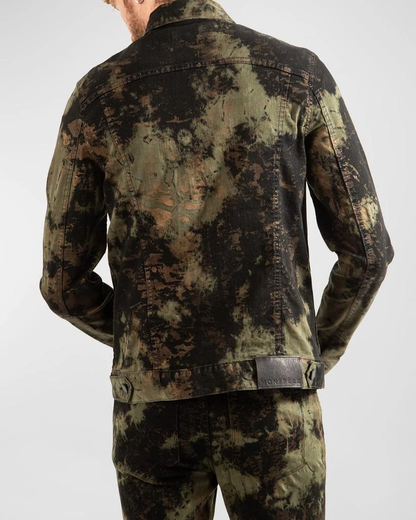 MONFRÈRE Men's Tie-Dye Trucker Jacket 3