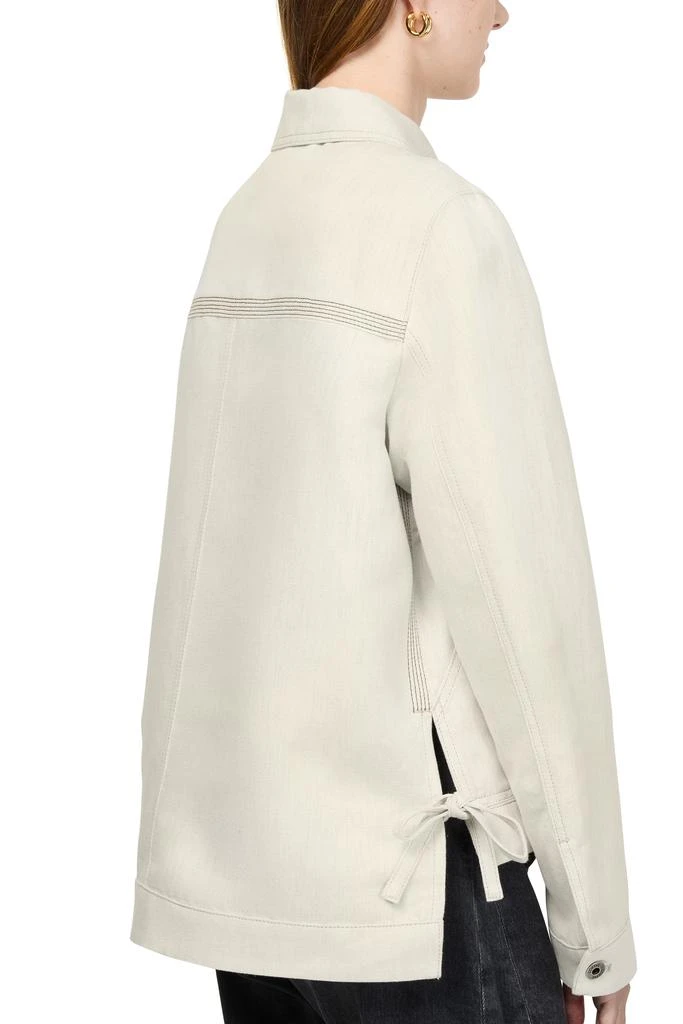 Loewe Workwear jacket in cotton and linen 5
