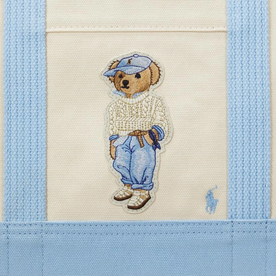 Ralph Lauren Polo Ralph Lauren Bear Canvas Tote Bag 6