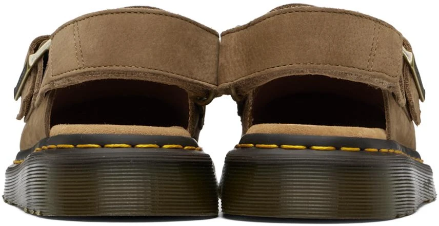 Dr. Martens Tan Jorge II Patchwork Slingback Mules 2