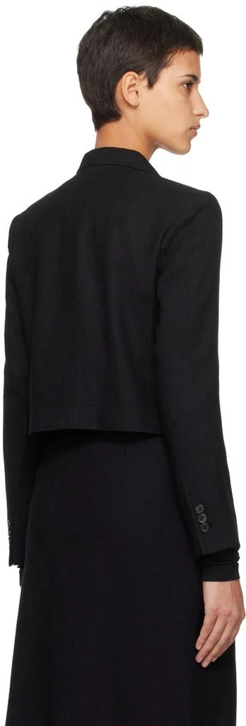 Youth Black Cropped Blazer 3