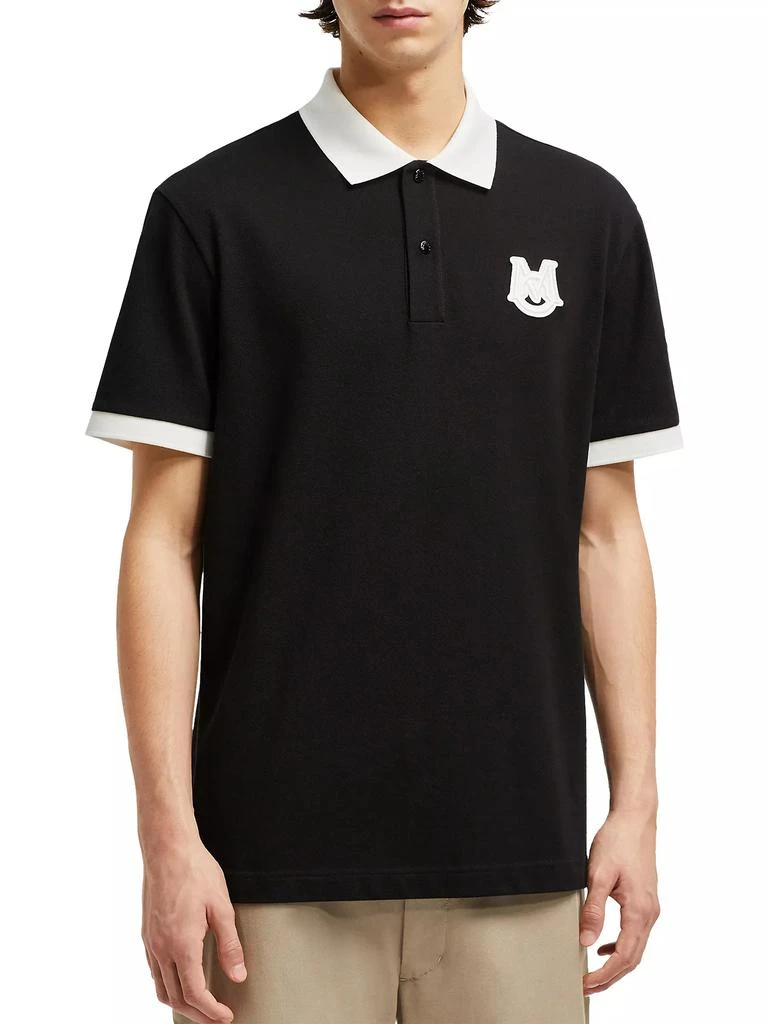 Moncler Polo Shirt in Cotton 2
