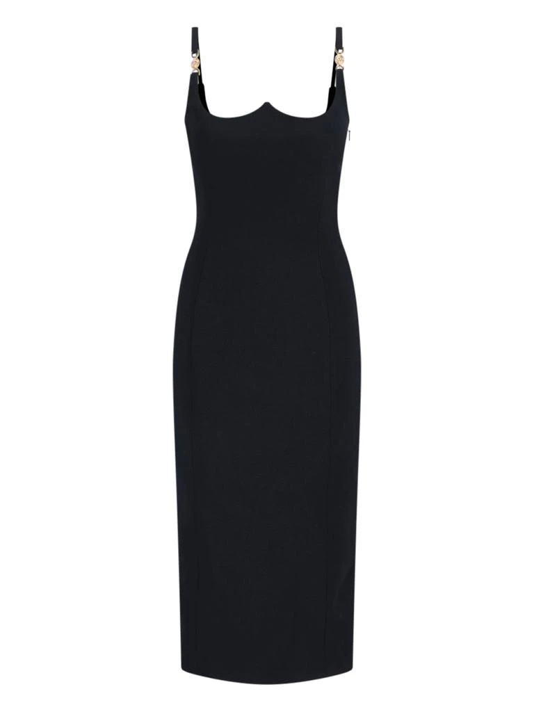 Versace Versace Medusa 95 Sleeveless Midi Dress 1