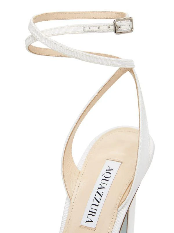 Aquazzura Slow Kisses 130MM Crystal-Embellished Platform Sandals 5