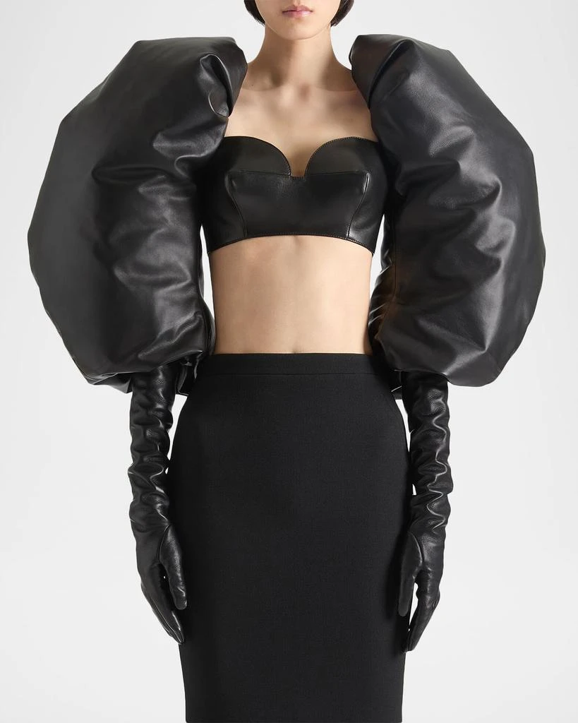 Givenchy Leather Cone Bra Top 2