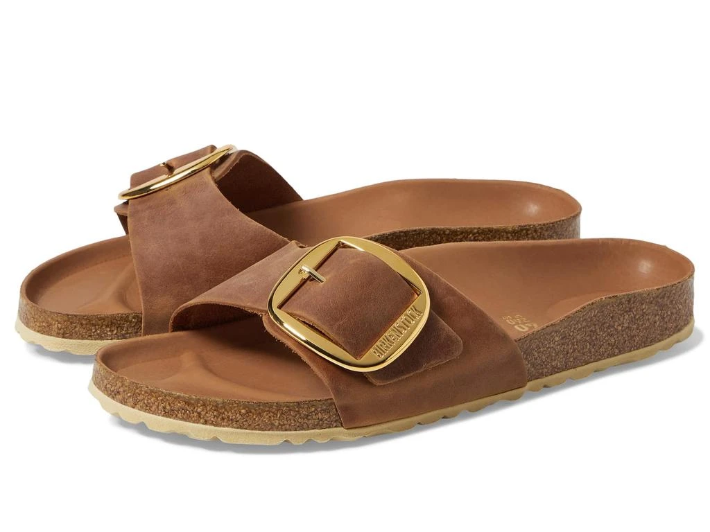 Birkenstock Madrid Big Buckle - Oiled Leather Zinfandel EU 37 (US  