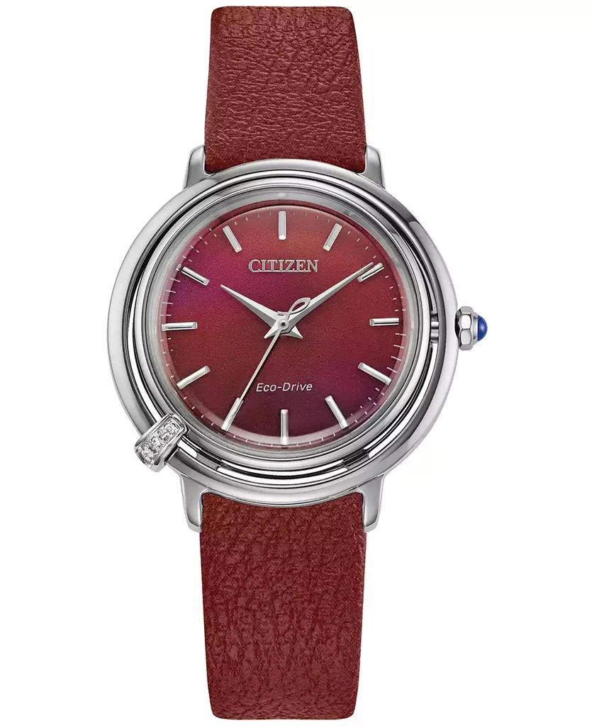 Citizen Eco-Drive Women's L Arcly Diamond Accent Stainless Steel Bracelet Watch 31mm 4