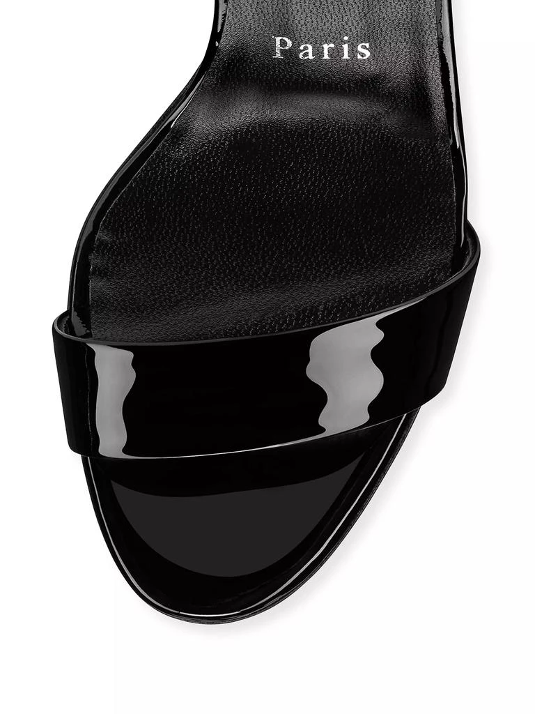 Christian Louboutin Miss Sabina 85MM Patent Leather Sandals 4