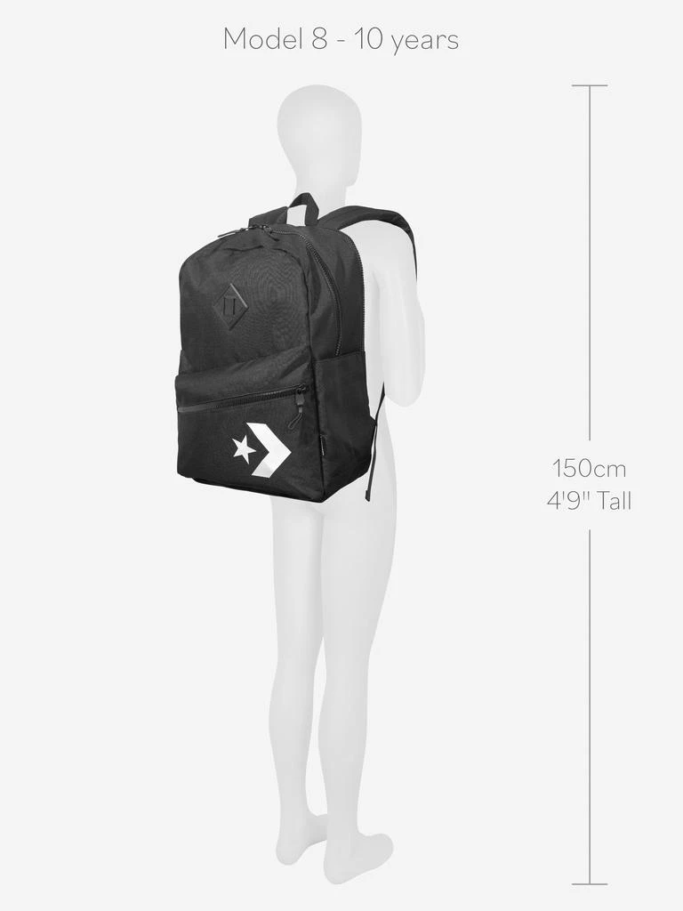 Converse Converse Kids Star Chevron Backpack in Black (45cm) 5