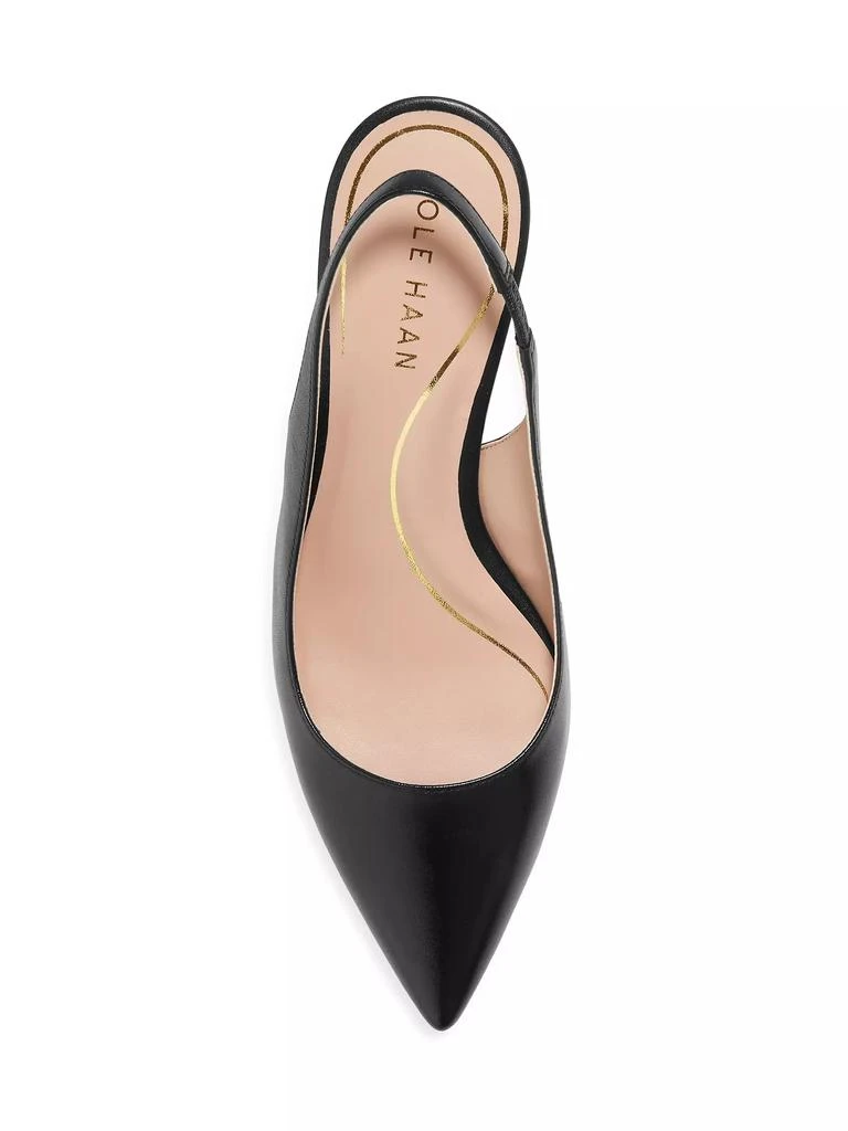 Cole Haan Vandam Leather Slingback Pumps 5