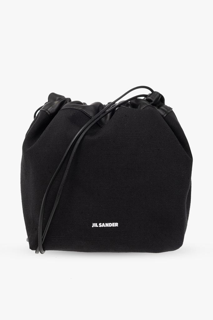 【関税&送料込】Jil Sander Black Canvas Shopping Bag Jil Sander - Canvas tote bag black - The Corner