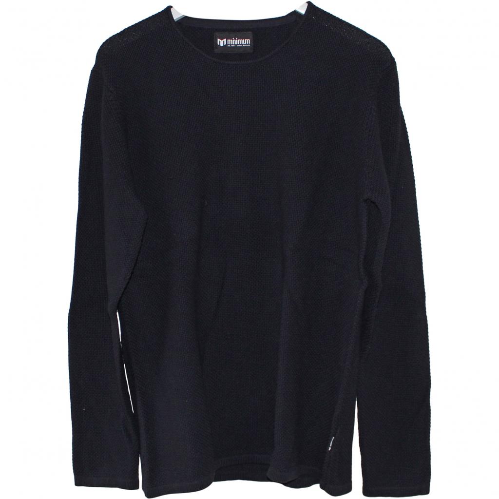 MINIMUM Minimum Navy Cotton Knitwear & Sweatshirt