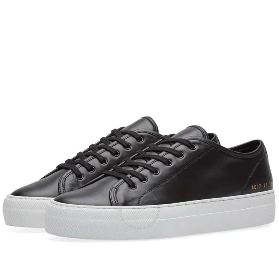 Common Projects Tournament Low-Top Leather Sneakers