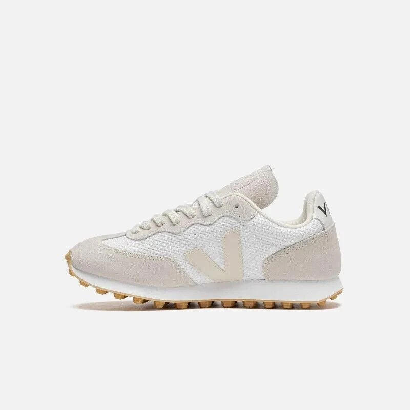 Veja Veja Rio Branco RB0102382A Sneakers Women's White Suede Low Top Training Shoes 3