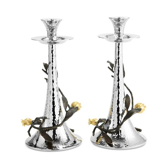 Michael Aram Pomegranate Candleholders, Set of 2 1