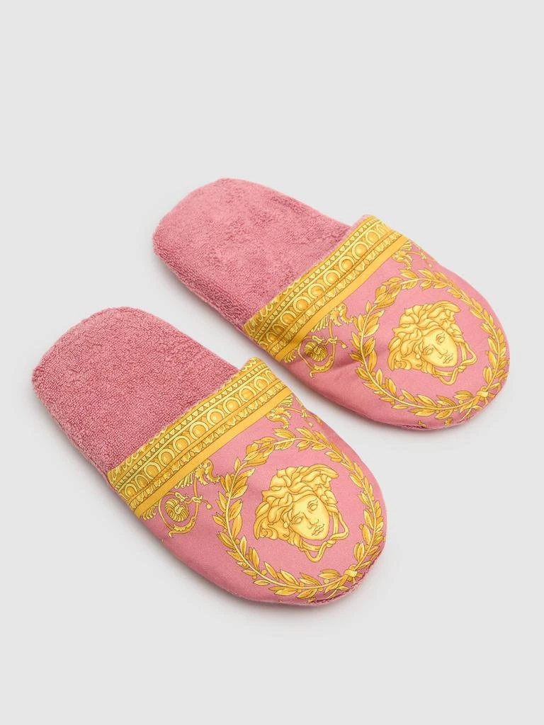 Versace I Heart Baroque Bath Slippers 1