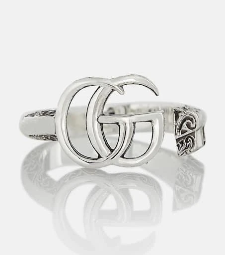 Gucci Double G sterling silver ring 1