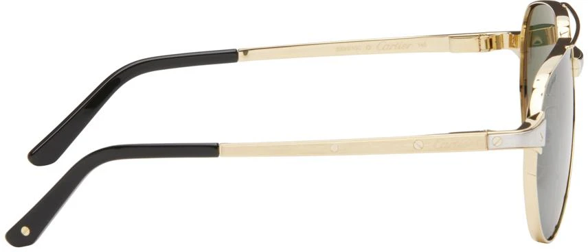Cartier Gold 'Santos de Cartier' Sunglasses 2