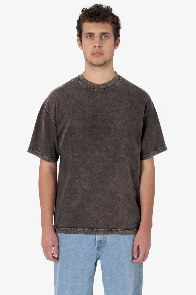 Los Angeles Apparel The 1801 - 6.5oz Garment Dye Crew Neck T-Shirt 85