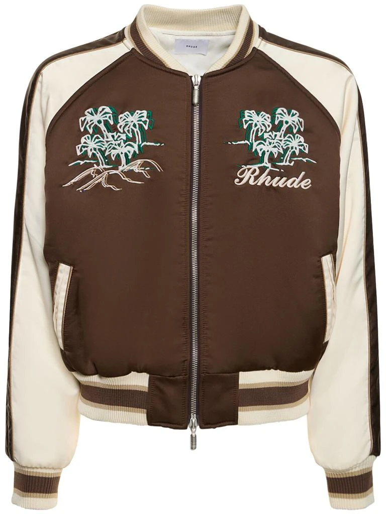 Rhude Crepe Satin Souvenir Jacket 1