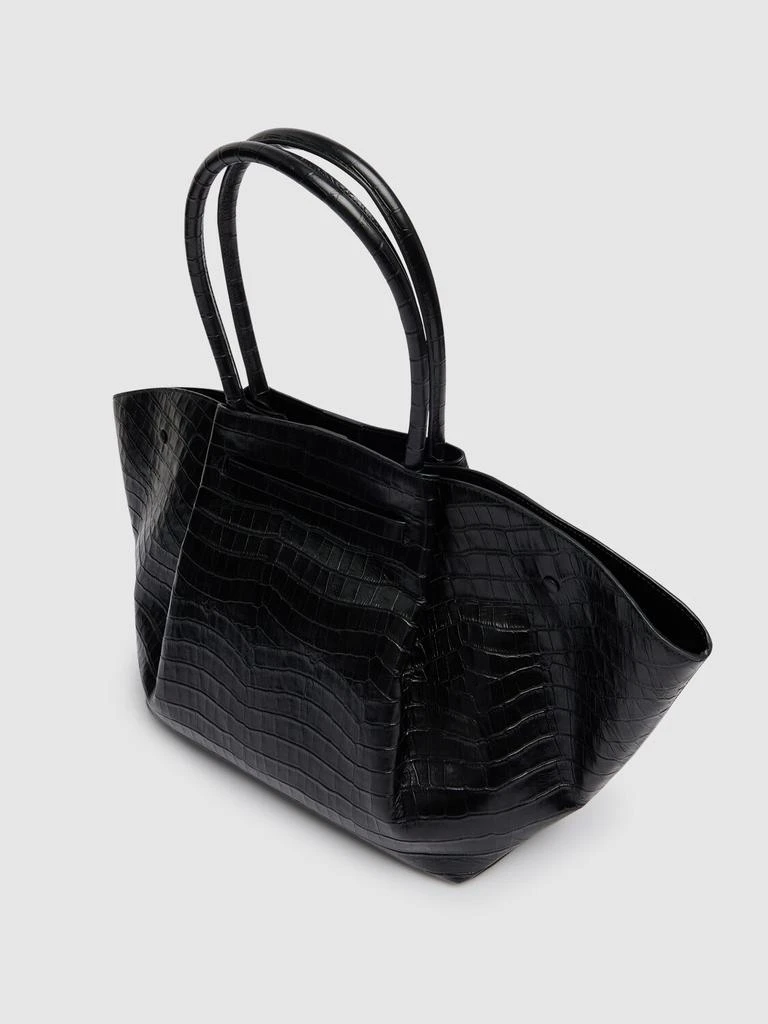Demellier The New York Embossed Leather Tote Bag 4
