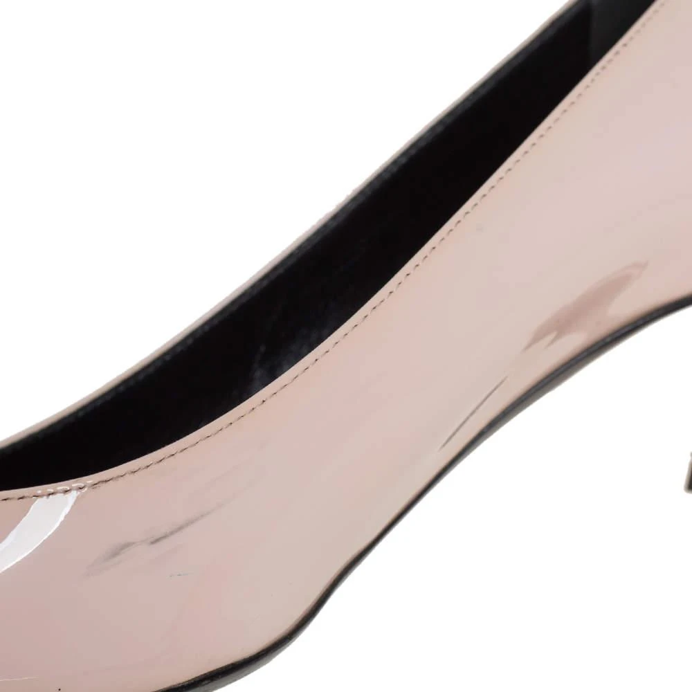 Roger Vivier Roger Vivier Beige Patent Leather Belle Pumps Size 38 7